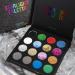 UCANBE Glitter Eyeshadow Palette - 12 Chunky & Fine Glitter + 4 Pigmented Eye Shadows for Theater Cosplay Halloween & More | International Shipping - Buy Online on GoSupps.com