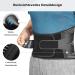 Freeetoo Back Bandage with Support Struts - Adjustable & Breathable Nylon | Ideal for Posture Correction & Occupational Safety | XL (Waist 115-130 cm) - Buy Online on GoSupps.com