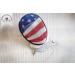 USA Flag Design Foil Fencing Mask with CE350N Certification | Anti-Glare Finish & Padded Bib | X-Small Size with Adjustable Strap - Buy Online on GoSupps.com