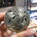 Natural Crystal Rough Crystal 4.5-5CM Natural Pyrite geode Ball Golden Iron Specimens Crystals and Stones Geode Gifts Can be Used for Natural Stones - Buy Online on GoSupps.com