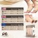 Physix Gear Plantar Fasciitis Ankle Socks - Arch Compression Sleeve for Men & Women - Achilles Support, Heel Spurs, Swelling Relief - L/XL 1 Pair (Beige Nude) - Buy Online on GoSupps.com