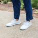 adidas Men's Flopshot Spikeless Golf Shoes 11 - Footwear White/Gold/Blue Rush - Buy Online on GoSupps.com