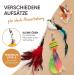 Kasparino Cat Toy Fishing Set 2.0 | Interactive Durable Cat Toys with Springs Bird & Suction Cup | Includes Catnip for Self-Employment Fun - Buy Online on GoSupps.com