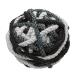L. Erickson Narrow Grab & Go Pony Ball  Black Metallic  Set of Thirty - Exceptionally Secure with Gentle Hold