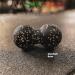 Fitcarrots Duoball 8 cm - Expert-Recommended Fascia Ball for Self-Massage & Trigger Point Therapy - Ideal for Neck Back Arms & Calves - Black - Buy Online on GoSupps.com