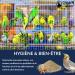 Chickn Deluxe Ideal Sand 5kg Premium Bird Cage Sand for Healthy Birds | International Shipping - Buy Online on GoSupps.com