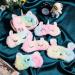 SATINIOR Unicorn Sleep Mask - Rainbow Eye Cover for Girls, Kids, and Adults - Soft Plush Blindfold for Travel - 6 Count - Buy Online on GoSupps.com