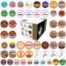 Crazy Cups Perfect Samplers Premium Coffee, Variety Pack, 50 Count Premium Coffee Variety Pack 50 Count (Pack of 1)