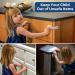 8 Pack Multifunctional Child Safety Locks for Closets Drawers Furniture Toilets Dishwashers Refrigerators & Ovens - Adjustable & Secure - Buy Online on GoSupps.com