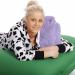 Zhu-Zhu Plush Hot Bottle Body Warmer | Microwavable Wheat Bag with Lavender | Microwave Heat Pad - Lilac Color - Buy Online on GoSupps.com