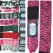 Bay Crazy boxing bandages + wrap instructions camouflage retro karo zebra skull black pink pink red elastic 2.5 meters x 5 cm boxing bandages pair of army soldier fun zebra pink/sch