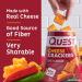 Quest Dipped Cookies & Cream Protein Bars and Spicy Cheddar Cheese Crackers Bundle 12 Count Each - Buy Online on GoSupps.com