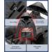 CREATMO US Men's Mountain Waterproof Ski Jacket - Grey, Large | Windproof Snowboard & Winter Coat - Buy Online on GoSupps.com