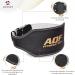 AQF Weight Lifting Belt - 6-Inch Leather Lumbar Support Gym Belt with Steel Buckle for Bodybuilding & Fitness - Large Size 32-36 (Black/Gold) - Buy Online on GoSupps.com