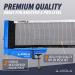 JOOLA Outdoor Weatherproof Table Tennis Net and Post Set - Waterproof 72 Regulation Size Ping Pong Net - Indoor/Outdoor Use - Buy Online on GoSupps.com