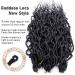 Bohemian Faux Locs Crochet Hair 24 Inches | Ombre Synthetic Dreads | Afro Dreadlock Braiding Hair (1b/24) - 1 Pack - Buy Online on GoSupps.com
