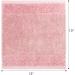 Luxury Cotton Washcloths 6 Pack - Large Hotel Spa Bathroom Face Towel (Pink) - Buy Online on GoSupps.com