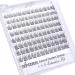 JIMIRE Natural Lash Clusters 3D Wispy Individual Eyelashes Extension Kit | Bond & Seal Glue | DIY 9-12MM CC Curl Fluffy | 96Pcs - Buy Online on GoSupps.com