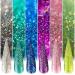 BURANO Glitter Gel Nail Polish Set - 6 Colors UV LED Soak Off Collection with Gift Box - Buy Online on GoSupps.com