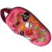 Soothing Silk Travel Sleeping Mask - Reversible Fun Blindfold Design - Includes Free Earplugs - Pink - Buy Online on GoSupps.com