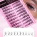 FANXITON Self Adhesive Lash Clusters | Natural Waterproof Wispy & Cat Eye Lashes - 180 pcs C Curl No Glue - Buy Online on GoSupps.com