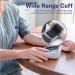 Alcedo Upper Arm Blood Pressure Monitor with Wide-Range Cuff and Backlit Screen - 2x120 Reading Memory, Talking Function - Ideal for Home Use - Buy Online on GoSupps.com