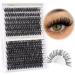 ALICE DIY Lash Clusters - 240PCS Natural 40D D Curl Eyelash Extensions | Faux Mink Individual Lashes (14-20mm - Buy Online on GoSupps.com