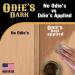 Odies Dark  Finish and Stabilizer for Wood  Darkens with Age  9 Ounce Glass Jar  Food Safe and Solvent Free Non Toxic Finish with Amazing One Coat Application and Leaves a Lustrous Sheen - Buy Online on GoSupps.com