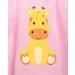 Laynenburg Premium Bathing Poncho for Kids | 100% Cotton Hooded Towel for Babies 1-3 Years - Oeko Tex Certified Pink Giraffe Design - Buy Online on GoSupps.com