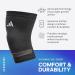 Shop adidas Performance Aeroready Knee Brace - White Size M | International Shipping Available - Buy Online on GoSupps.com