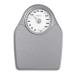 Thinner Extra-Large Dial Analog Precision Bathroom Scale, Analog Bath Scale, Measures Weight Up to 330 Lbs. All Silver