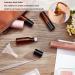 Benecreat 30 Pack 5ml Essential Oil Roller Bottles - Amber Brown Glass with Stainless Steel Roller Balls for Aromatherapy & DIY Blends - Buy Online on GoSupps.com