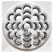 13 Pairs 3D Mink Flutter Lashes Individual Handmade Natural Multilayered Effect Wispies Fluffy Eyelashes Extension (C)