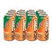Mountain Dew Kickstart Orange Citrus Carbonated Soft Drink 473 mL Cans 12 Pack