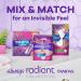 Always Radiant Daily Multistyle Liners Regular Absorbency 108ct - Unscented & Odor-Free - Buy Online on GoSupps.com