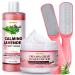 LUCOTIYA Pedicure Kit Foot Soak Set Foot Spa Callus Remover for Feet Cuticle Remover Foot File for Dead Skin Urea Cream for Feet Aloe Lavender Pedicure Supplies for Dry Cracked Feet for Women Men