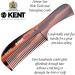 Kent 10T Large Coarse Hair Detangling Comb - Wide Teeth for Long Thick Curly Hair | Handmade in England | Tortoiseshell Finish | Ideal for Wet and Dry Hair - Buy Online on GoSupps.com