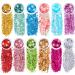 Giantree 12 Cans Fantasy Glitter Sequin Irregular Face Body Glitter Set Cosmetic Body Glitter Accessories for Festival Makeup Eyes Lips DIY Art Crafts(Color-B)