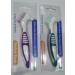 Gus Craft 2-Pack Denture Cleaning Brush Set - Premium Hygiene Denture Cleaner Kit for Denture Care - Multi-Layered Bristles & Ergonomic Handle - Green & Purple - Buy Online on GoSupps.com