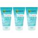 Garnier Pure Active Anti-Blackheads Deep Cleansing Gel 150 ml - Pack of 3