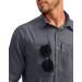 Men's Fishing Shirt UPF 50+ Lightweight Cool Short Sleeve Zipper Pockets Dark Grey XL - Buy Online on GoSupps.com