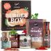 Gepp s delicatessen BurgerBox gift set I filled with the finest grill and BBQ saucen Texas BBQ Rub and Brioche I gift idea for grillproof and burger evenings for dad friend and husband