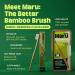 DR.NOAH Maru Bamboo Toothbrush Standard | Ultra Soft Two-Level Bristles | Waterproof & Durable | Ergonomic Design | Zero Waste | 1 Pack - Buy Online on GoSupps.com