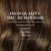 GOO GOO Clip-in Hair Extensions - Handmade Real Human Hair, Soft & Natural, Chocolate Brown to Caramel Blonde, 18 7pcs 120g, Pack of 1 - Buy Online on GoSupps.com