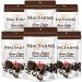 MacFarms Kona Coffee Dark Chocolate Macadamia Nuts, 4.5 OZ (6 Bags) 4.5 Ounce (Pack of 6)