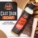 Heritage Products Cast Iron Soap - All-Natural Skillet Cleaner for Grills, Griddles, and Dutch Ovens | Removes Rust and Restores Cast Iron | Ideal for Home and Camping - Buy Online on GoSupps.com