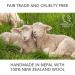 Friendsheep Wool Dryer Balls 6 Pack XL - Organic Premium Reusable Fabric Softener - Brown Beige - Handmade Fair Trade - Cruelty-Free - No Lint - Natural Mystic - Buy Online on GoSupps.com