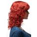 Buy WIG ME UP Romantic Red Curly Wig | Medium Length 45 cm - Fire Red Ladies Wig MC008-137 for International Shipping - Buy Online on GoSupps.com