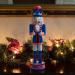 Buffalo Bills NFL Team Logo Holiday Nutcracker - Collectible 14 Inch - Buy Online on GoSupps.com