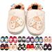 MiniFeet Premium Soft Leather Baby Shoes - BUY 4 PAIRS & GET 1 OF THEM FOR FREE ! - Toddler Shoes - 0-6 Months to 4-5 Years 2-3 Years Pink Ladybird